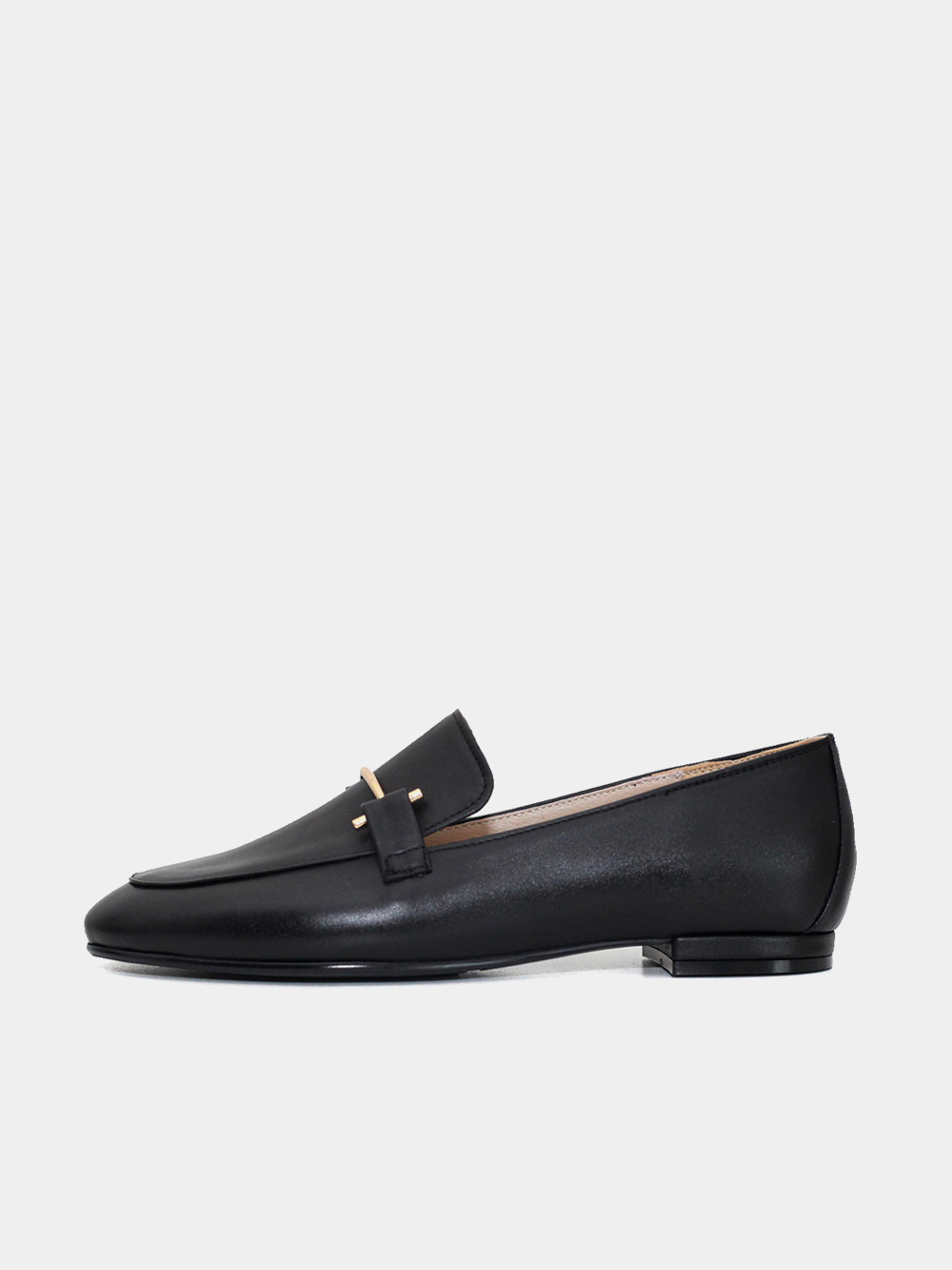 [Out of stock] Mrc052 Gold Pin Loafer (Black)